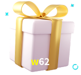 Receba seus bônus de boas-vindas no w62
